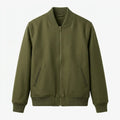 Olive Green Wool Varsity Jacket by DesignMyVarsity
