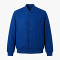 Blue Wool Varsity Jacket by DesignMyVarsity