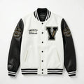 Black & White Wildcats Varsity Jacket by Design My Varsity – Premium Streetwear Jacket by DesignMyVarsity