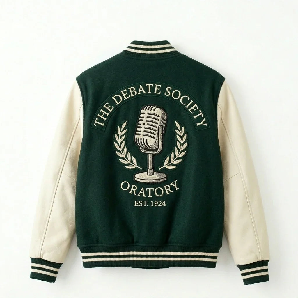 Debate Society Varsity Jacket – Oratory Club Academic Jacket by Design My Varsity by DesignMyVarsity