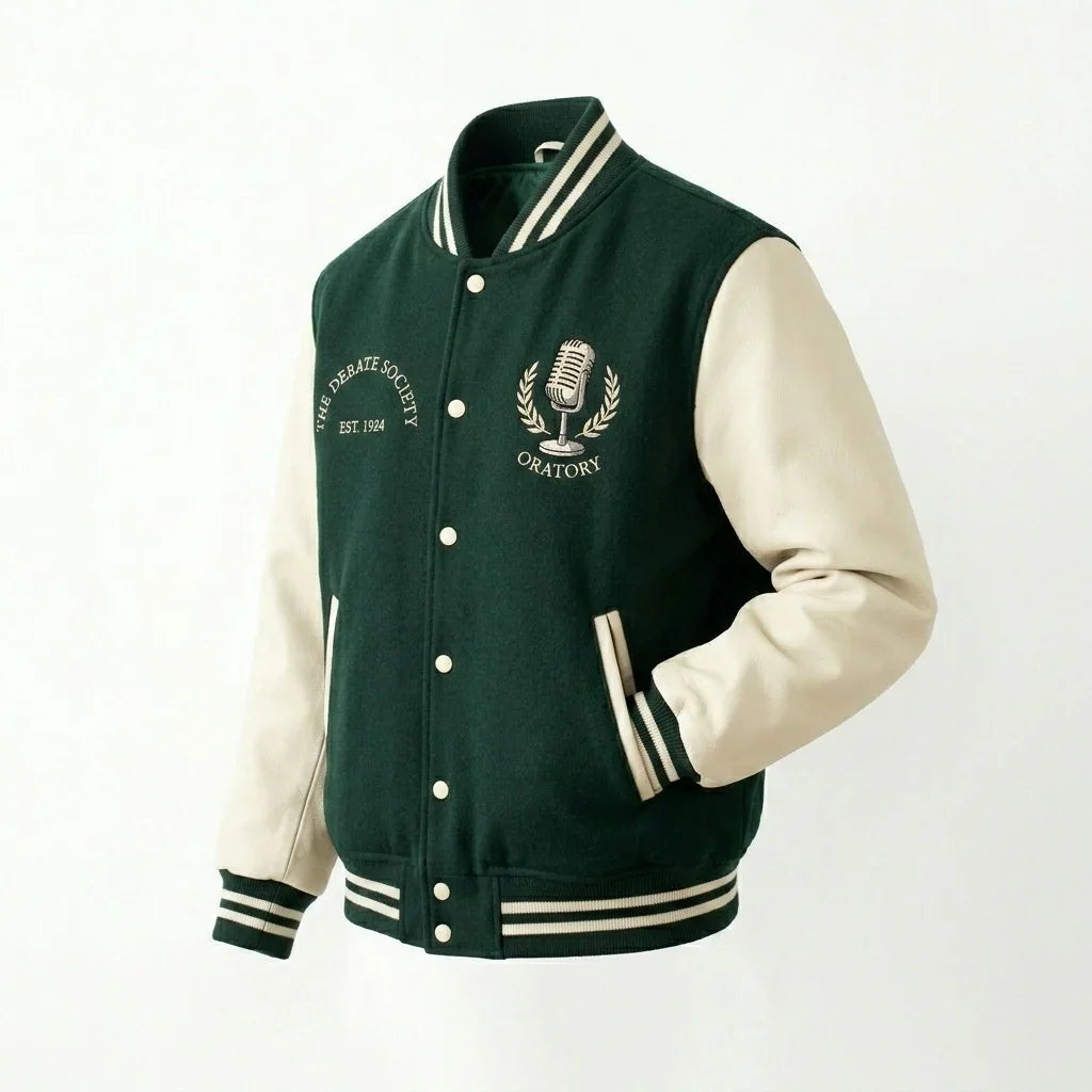 Debate Society Varsity Jacket – Oratory Club Academic Jacket by Design My Varsity by DesignMyVarsity