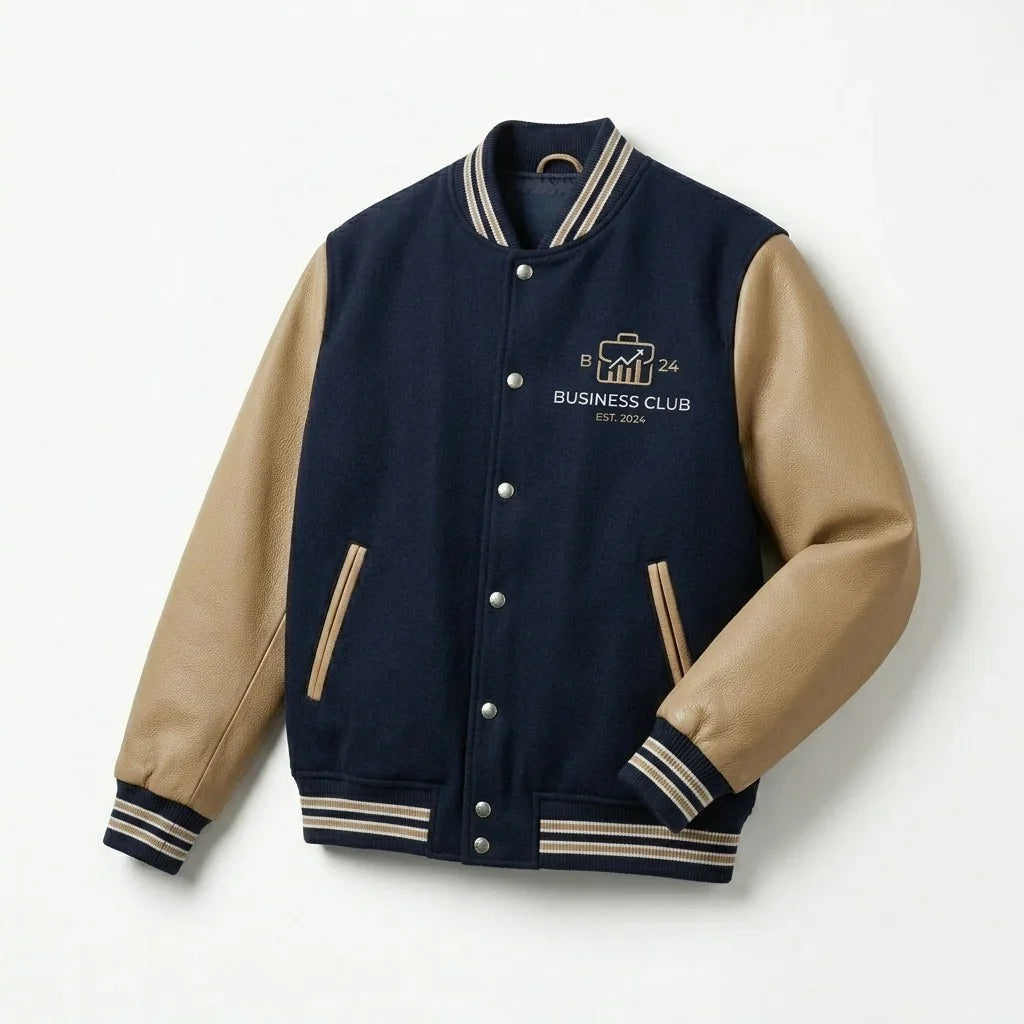 Business Club Varsity Jacket – Entrepreneur College Jacket by Design My Varsity by DesignMyVarsity