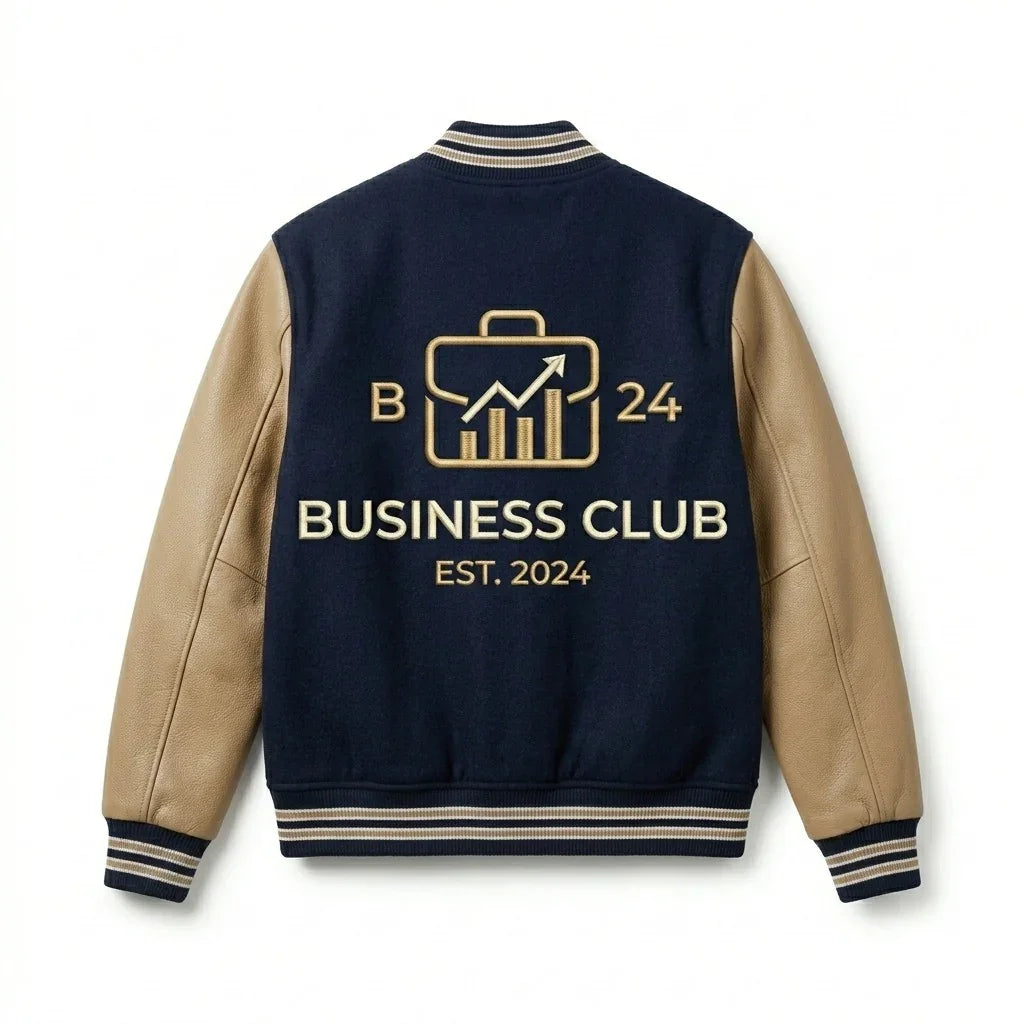 Business Club Varsity Jacket – Entrepreneur College Jacket by Design My Varsity by DesignMyVarsity