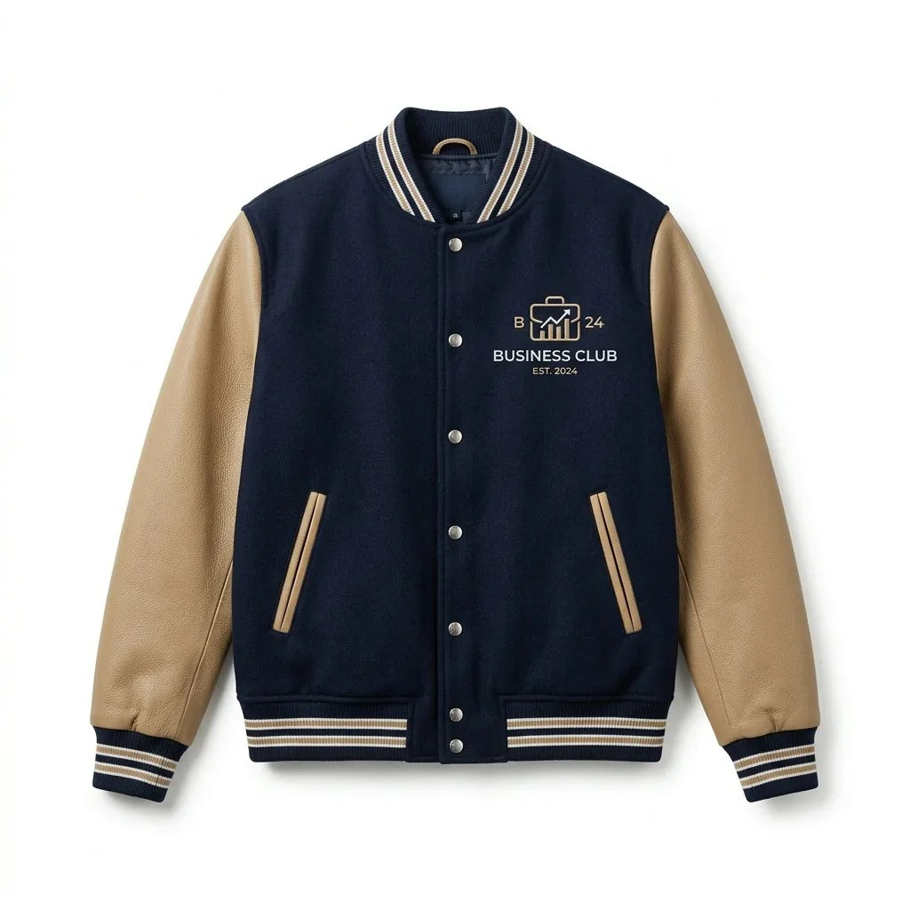 Business Club Varsity Jacket – Entrepreneur College Jacket by Design My Varsity by DesignMyVarsity