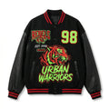 Oversized Men’s Varsity Jacket – Urban Warriors Tiger Edition by DesignMyVarsity