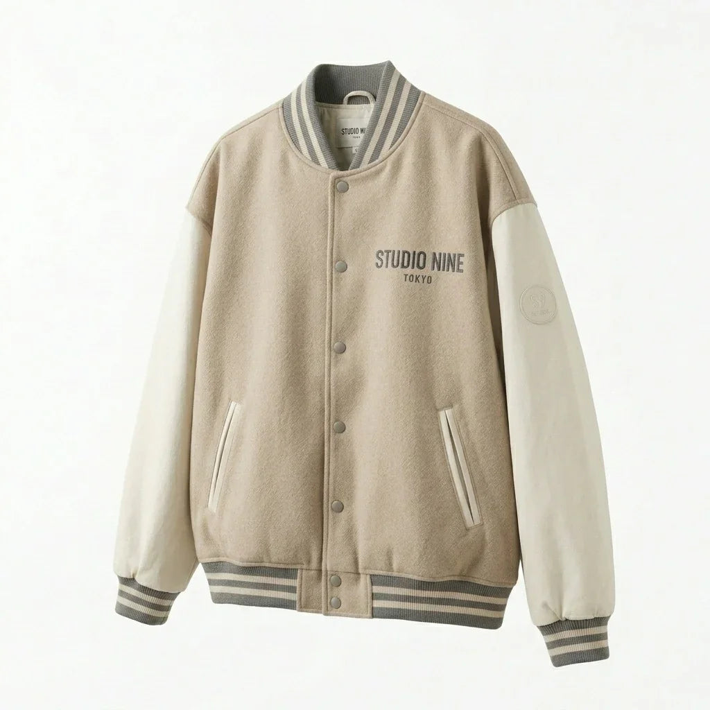 Oversized Men’s Varsity Jacket – Studio Nine Tokyo Edition by DesignMyVarsity