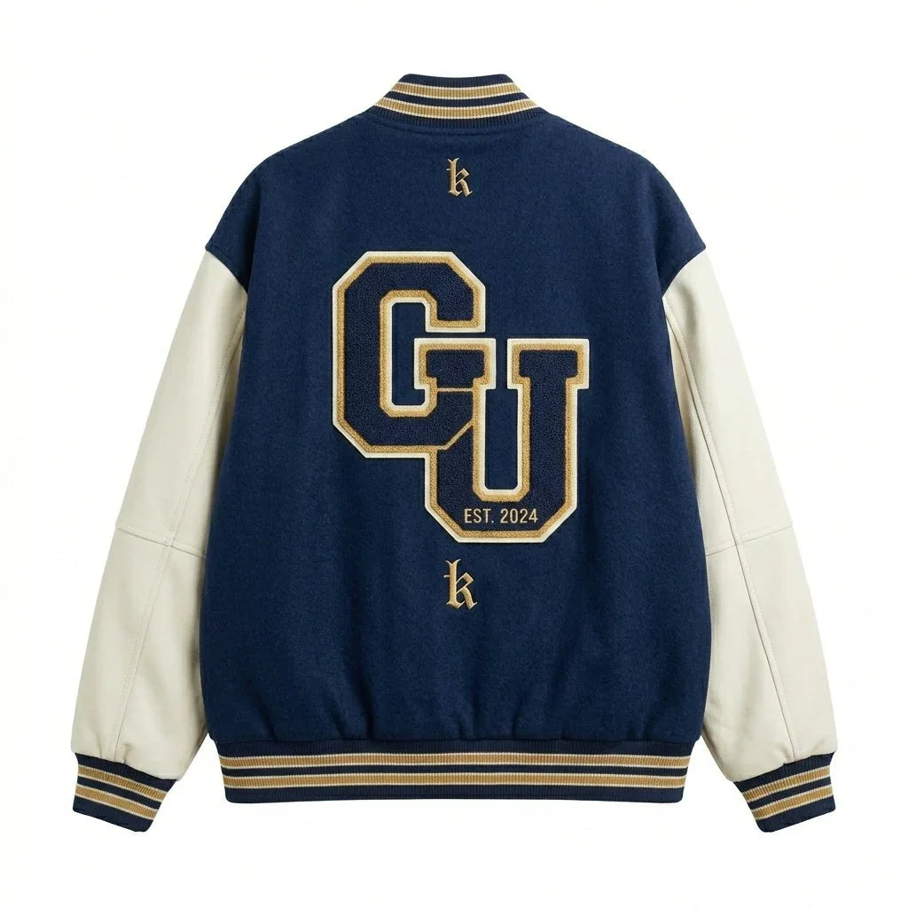 Oversized Varsity Jacket – CU Monogram Edition by DesignMyVarsity
