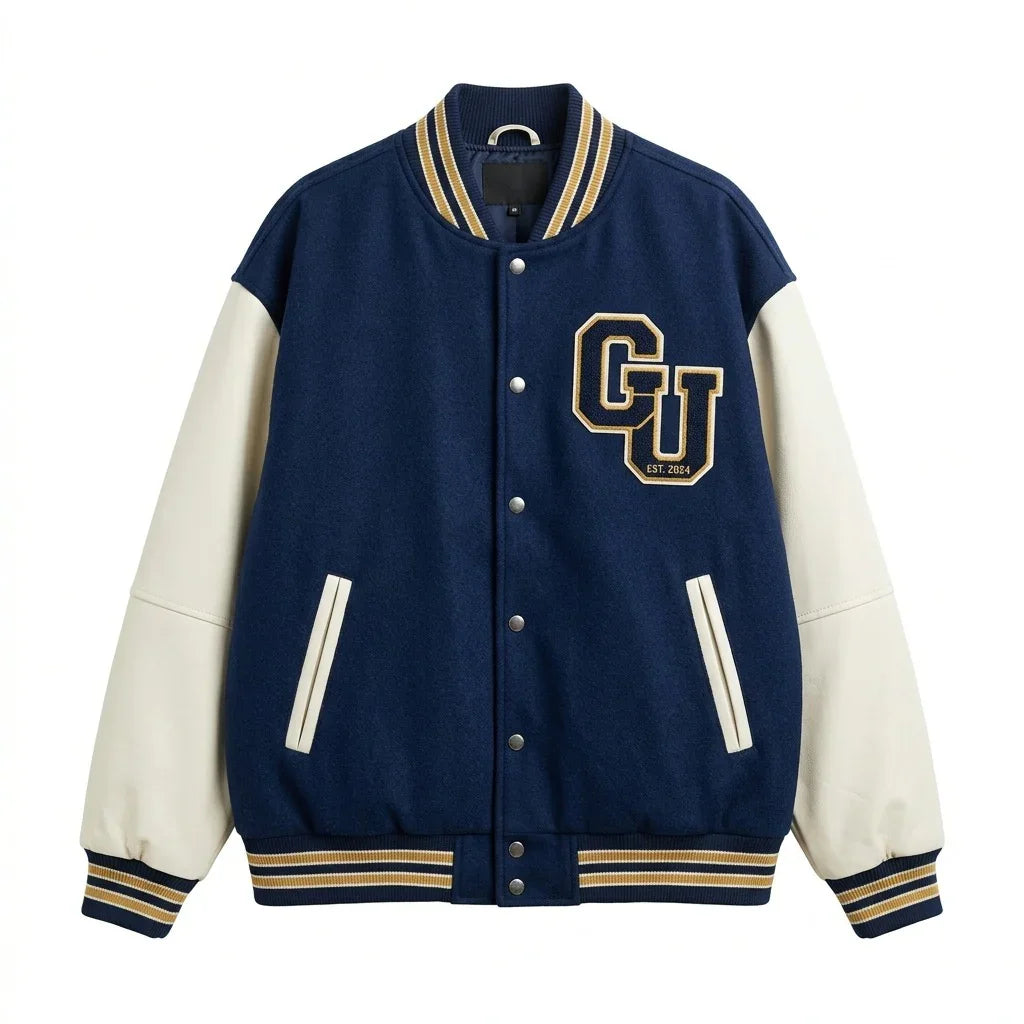 Oversized Varsity Jacket – CU Monogram Edition by DesignMyVarsity