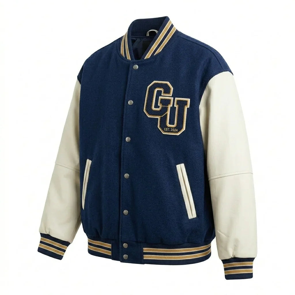 Oversized Varsity Jacket – CU Monogram Edition by DesignMyVarsity