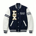 Sigma Chi Varsity Jacket by Design My Varsity – ΣΧ Delta Eta Chapter Streetwear Jacket by DesignMyVarsity