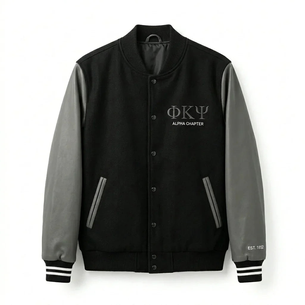 Phi Kappa Psi Varsity Jacket – ΦΚΨ Founders Club Alpha Chapter Jacket by Design My Varsity by DesignMyVarsity