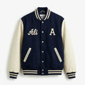 Custom Name Varsity Jacket – Navy Personalized Letterman by DesignMyVarsity