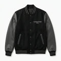 Custom Varsity Jacket "Class of 2026" - Premium Quality Black and Grey by DesignMyVarsity